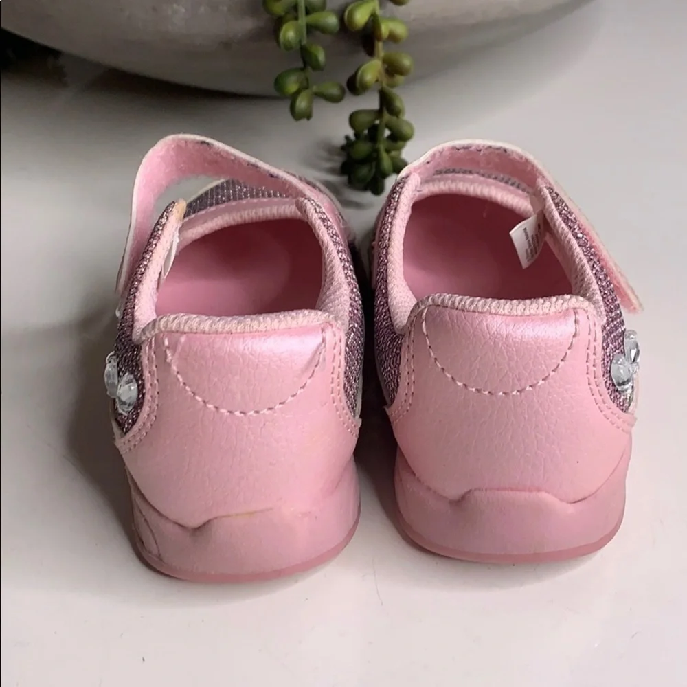Disney Princess Minnie Mouse Pink Mary Jane Shoes 6.5